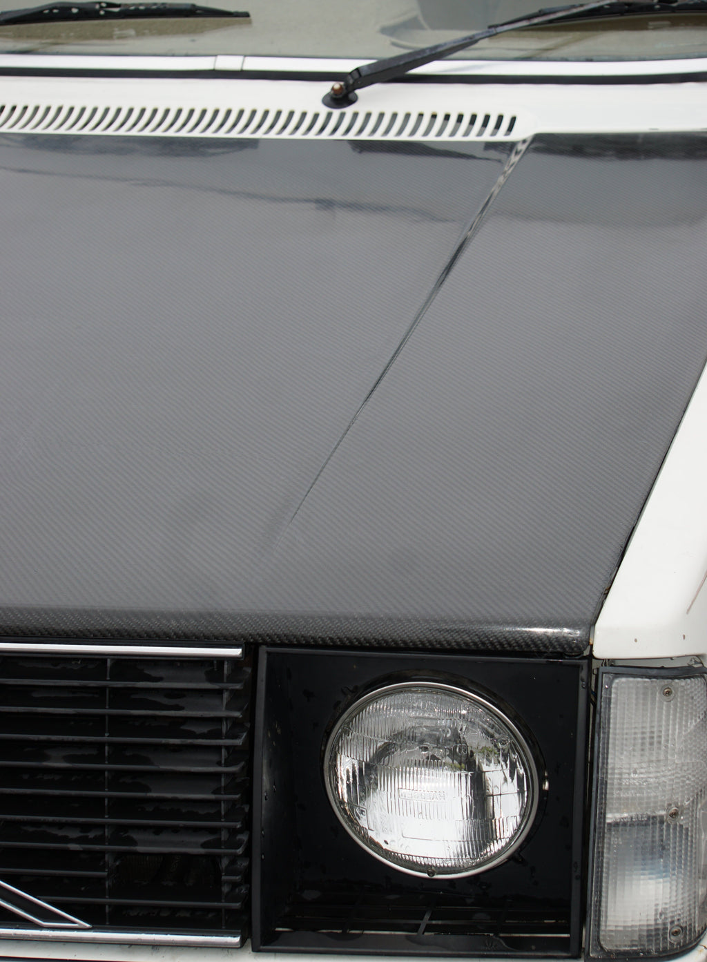 Volvo 240 Flat Hood- Full Carbon Fiber