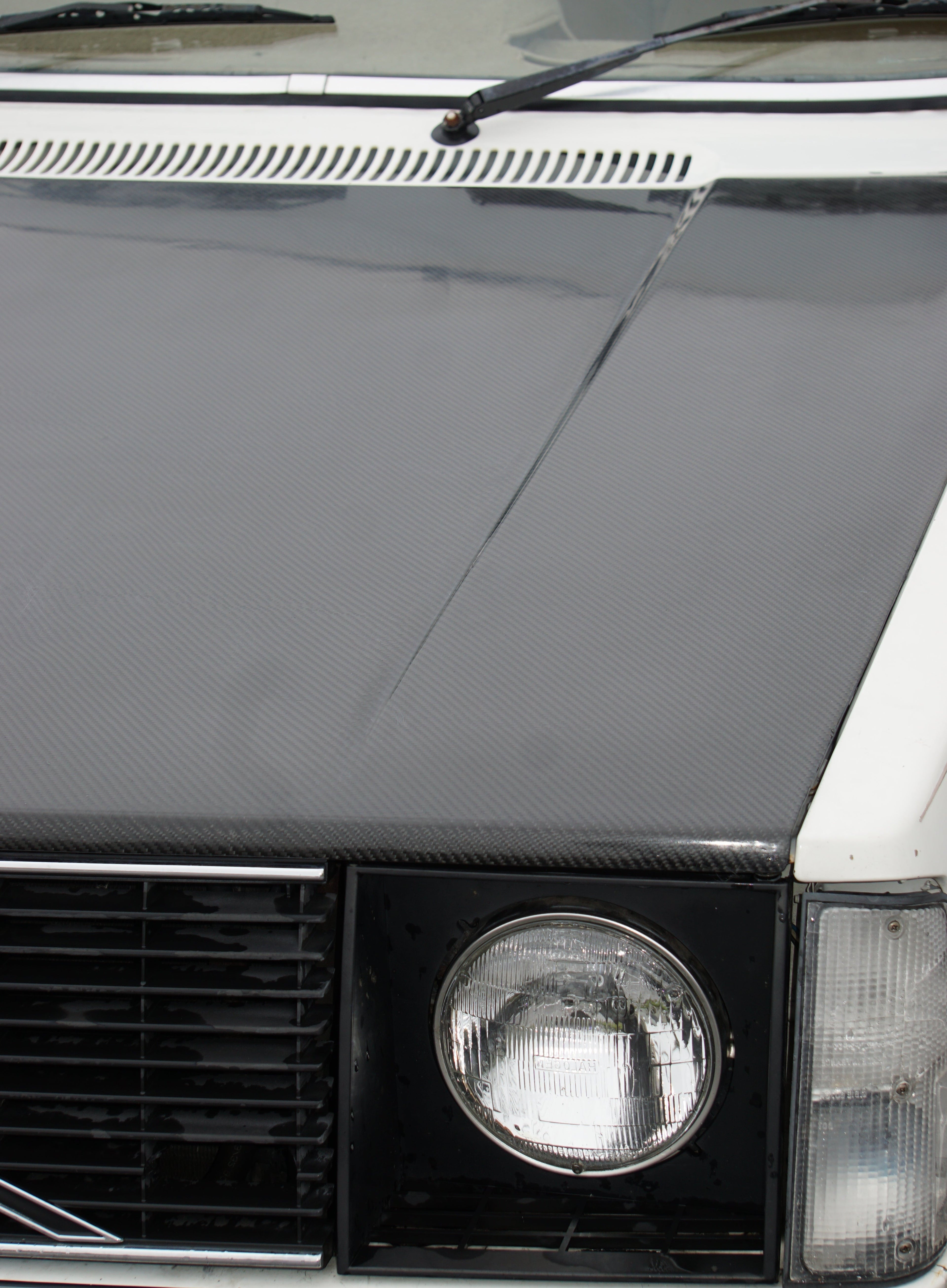 Volvo 240 Flat Hood- Full Carbon Fiber
