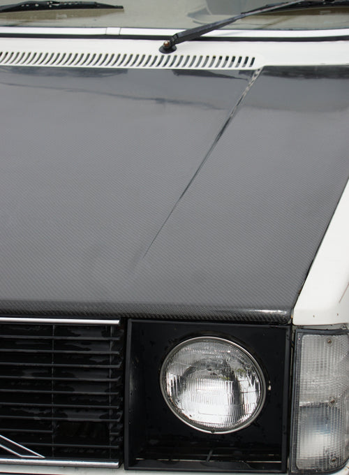 Volvo 240 Flat Hood- Full Carbon Fiber